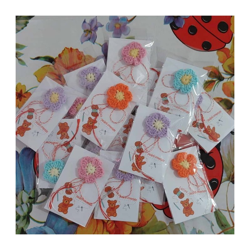 Mărțișoare floricele